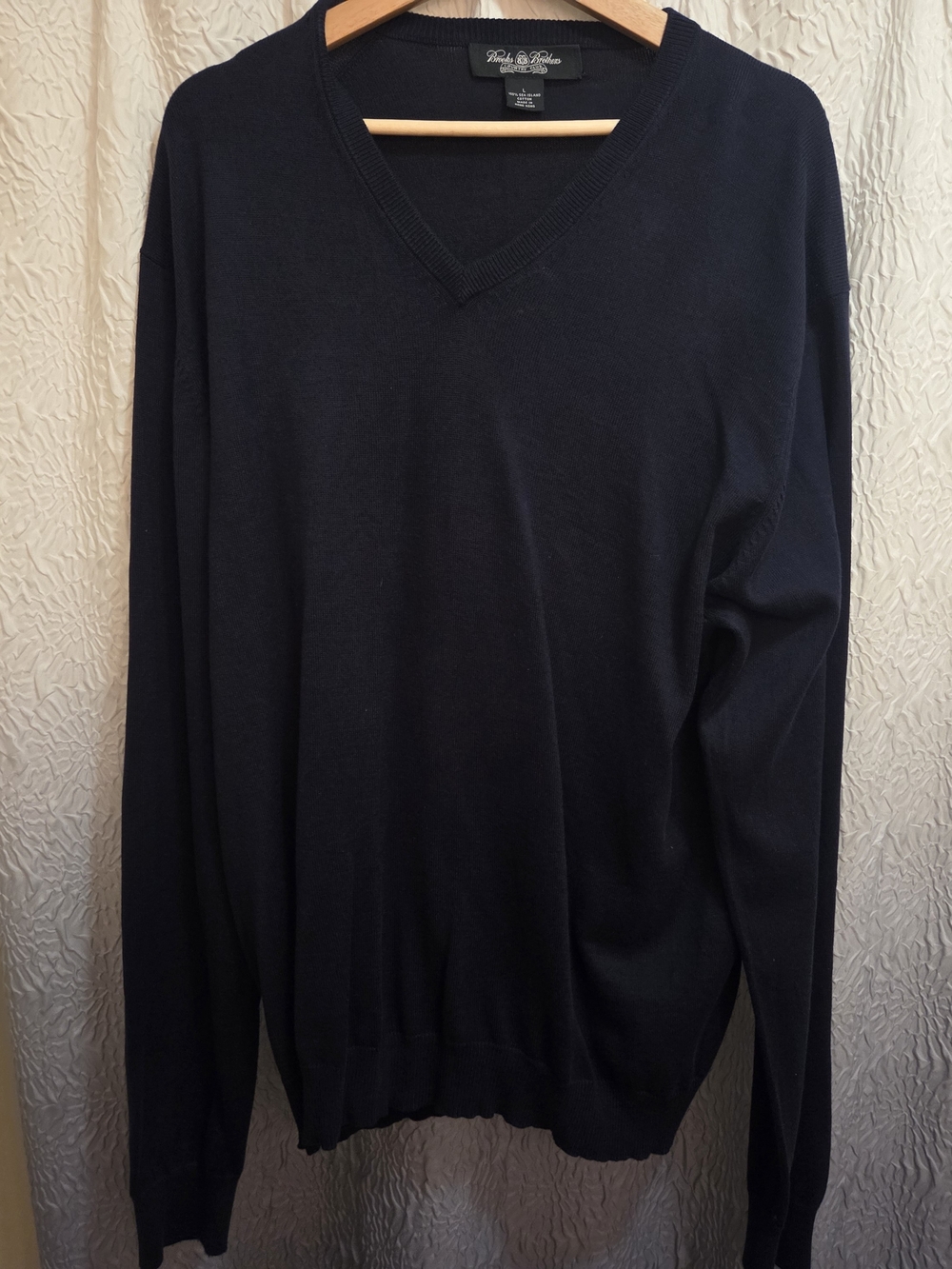 Black V-Neck Sweater by Polo by Ralph Lauren